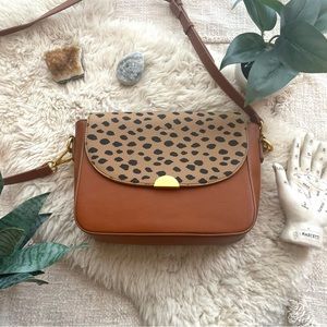 Fawn Design Leopard Shoulder Bag